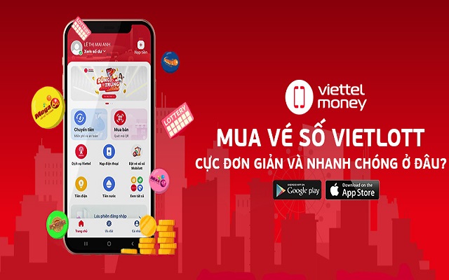 App mua vé Vietlott online uy tín
